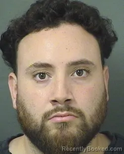 Mugshot of BYRON ALEJANDRO BERRIO booked in Palm Beach County, Florida on March 15, 2026