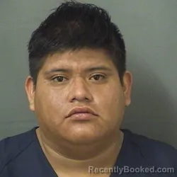 Mugshot of ANGEL GUSTAVO booked in Palm Beach County, Florida on March 15, 2026