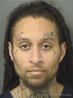 Mugshot of DAEVIAN MARCEL MURRAY booked in Palm Beach County, Florida on March 15, 2026