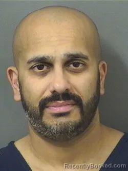 Mugshot of SANJAY BABUBHAI PATEL booked in Palm Beach County, Florida on March 16, 2026