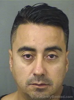 Mugshot of EDWIN PARRALOPEZ booked in Palm Beach County, Florida on March 16, 2026