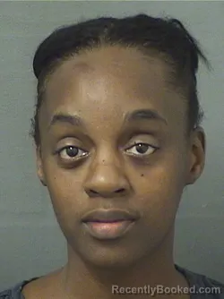 Mugshot of KENNISHA ALICE POTTS booked in Palm Beach County, Florida on March 16, 2026