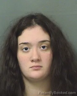 Mugshot of KAITLYN FAITH CONCEPCION booked in Palm Beach County, Florida on March 17, 2026