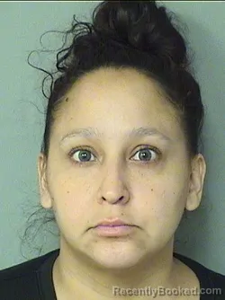 Mugshot of YAILYN NAVAS booked in Palm Beach County, Florida on March 17, 2026