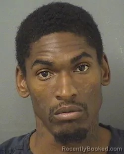 Mugshot of DAVONTE ROBERT RILEY booked in Palm Beach County, Florida on March 17, 2026