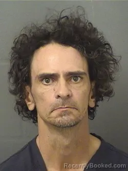 Mugshot of AARON MARK ROSENBAUM booked in Palm Beach County, Florida on March 17, 2026