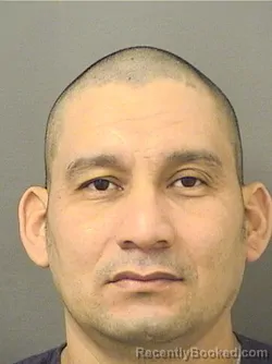 Mugshot of DANNER ALFREDO FIGUEROAPADILLA booked in Palm Beach County, Florida on March 18, 2026