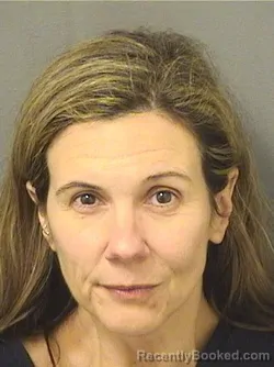 Mugshot of KELLY MARIE LAWRENCE booked in Palm Beach County, Florida on March 18, 2026