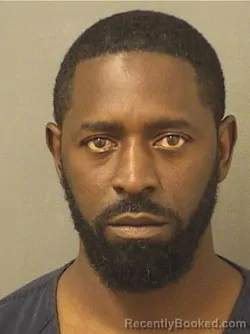 Mugshot of DARREN AJ MORROW booked in Palm Beach County, Florida on March 18, 2026