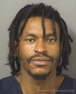Mugshot of TRIMAINE ANTHONY LEWISWARD booked in Palm Beach County, Florida on March 18, 2026