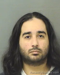 Mugshot of MIGUEL ANGEL ROSARIO booked in Palm Beach County, Florida on March 18, 2026