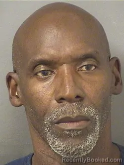 Mugshot of HUGH D MINGO booked in Palm Beach County, Florida on March 18, 2026