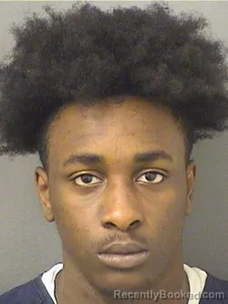 Mugshot of JAYLYN JAMAL BYRD booked in Palm Beach County, Florida on March 18, 2026