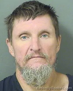 Mugshot of KENNETH L WHITE booked in Palm Beach County, Florida on March 18, 2026