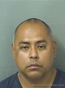 Mugshot of GILBERTO OCAMPO booked in Palm Beach County, Florida on March 19, 2026