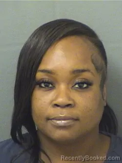 Mugshot of SHAYLA RUSHAYSHABREE BENSON booked in Palm Beach County, Florida on March 19, 2026
