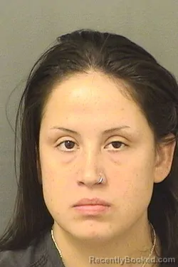 Mugshot of KAYLA MAREE VENTURA booked in Palm Beach County, Florida on March 19, 2026