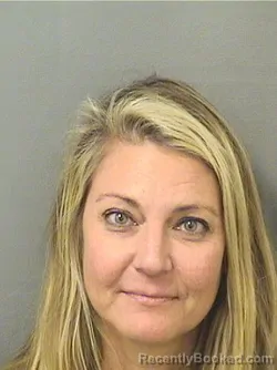 Mugshot of MELISSA MARIE FRONTROTH booked in Palm Beach County, Florida on March 19, 2026