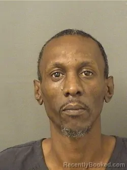 Mugshot of ERIC LATIF SCRUGGS booked in Palm Beach County, Florida on March 19, 2026