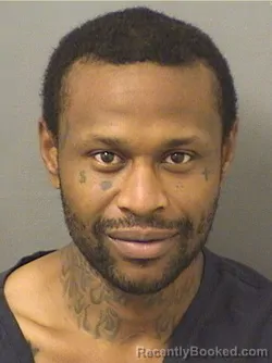 Mugshot of JARVARUS WARTHEN booked in Palm Beach County, Florida on March 21, 2026