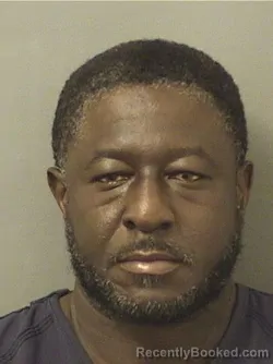 Mugshot of JERMAINE RASHAD WILSON booked in Palm Beach County, Florida on March 21, 2026