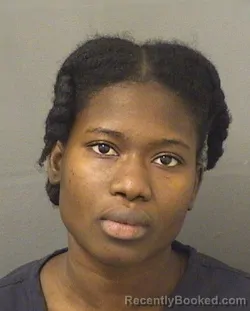 Mugshot of JEMESLINE FRANCOIS booked in Palm Beach County, Florida on March 22, 2026