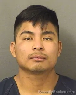 Mugshot of DAVID WAGNER SANCHEZRUIZ booked in Palm Beach County, Florida on March 22, 2026