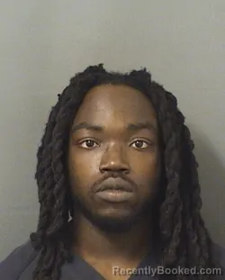 Mugshot of EDRICK JERMIAH EVAN booked in Palm Beach County, Florida on March 22, 2026