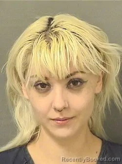 Mugshot of HALEY DANIELLE MILLER booked in Palm Beach County, Florida on March 22, 2026