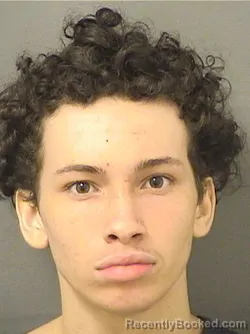 Mugshot of KYLE JACOB MUNOZLEPRE booked in Palm Beach County, Florida on March 22, 2026