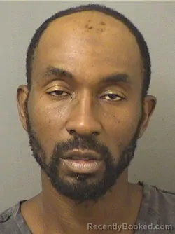 Mugshot of JEREMY ANTUAN BROWN booked in Palm Beach County, Florida on March 22, 2026