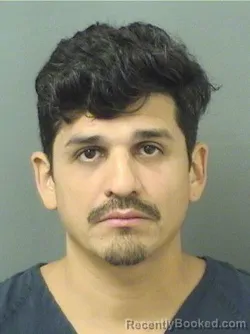 Mugshot of ANTONIO LUIS LONGORIA booked in Palm Beach County, Florida on March 22, 2026