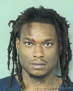 Mugshot of JOHNTAVIS RICHARD booked in Palm Beach County, Florida on March 22, 2026