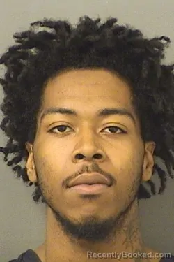 Mugshot of DARRYL MONTRELL SANDERS booked in Palm Beach County, Florida on March 22, 2026