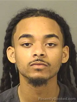 Mugshot of JADEN RAFFINGTON booked in Palm Beach County, Florida on March 22, 2026