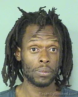 Mugshot of DEONTRIS MILLER booked in Palm Beach County, Florida on March 22, 2026