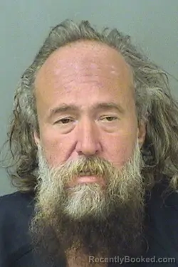 Mugshot of LARRY R SUTTERFIELD booked in Palm Beach County, Florida on March 22, 2026