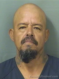 Mugshot of EDWIN FORTUNATO OLIVA booked in Palm Beach County, Florida on March 23, 2026