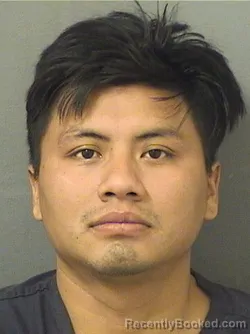 Mugshot of JOSUE ESTUARDO SANCHEZSOSA booked in Palm Beach County, Florida on March 23, 2026