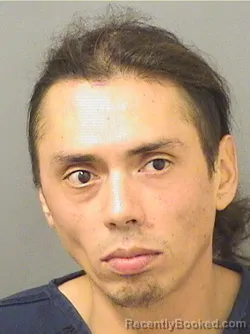 Mugshot of EDGAR ROMERO booked in Palm Beach County, Florida on March 23, 2026