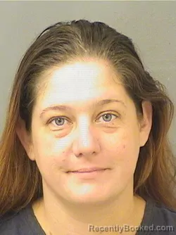 Mugshot of BONNIE JEAN MELVIN booked in Palm Beach County, Florida on March 23, 2026