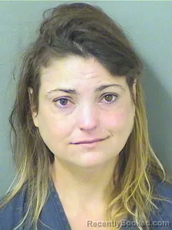 Mugshot of CAROLYN ANN PIERSON booked in Palm Beach County, Florida on March 23, 2026