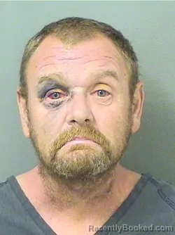 Mugshot of JASON RICHARDS booked in Palm Beach County, Florida on March 23, 2026