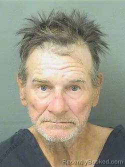 Mugshot of CHARLES EDWARD GOODMAN booked in Palm Beach County, Florida on March 23, 2026