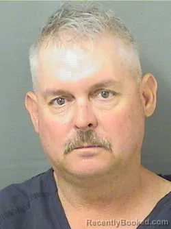 Mugshot of CHRISTOPHER JASON BRENNER booked in Palm Beach County, Florida on March 24, 2026