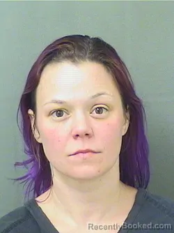 Mugshot of KELLYANN CHRISTINE SNOW booked in Palm Beach County, Florida on March 24, 2026