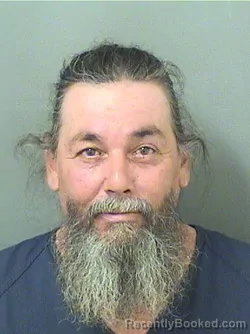 Mugshot of RALPHIE KNUEPPEL booked in Palm Beach County, Florida on March 24, 2026