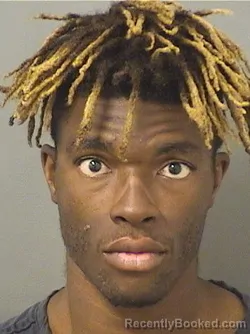 Mugshot of TAYBRON J STEWART booked in Palm Beach County, Florida on March 24, 2026