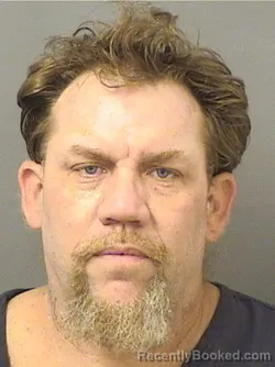 Mugshot of CHRISTOPHER DAVID OLSEN booked in Palm Beach County, Florida on March 24, 2026