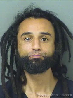 Mugshot of ERFAN RASHIDI booked in Palm Beach County, Florida on March 24, 2026